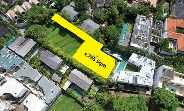 Disewakan Tanah 7,85 Are Zona Campuran di Pererenan Canggu Badung Bali
