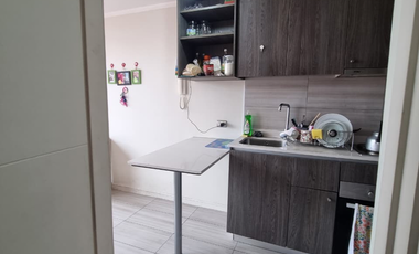 Departamento Estudio Amoblado, Edificio Espacio Ginebra, Excelente Conectividad