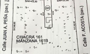Venta terreno, zona Parque Luro - Mar del plata