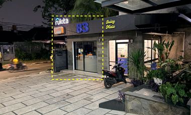 RETAIL SPACE PREMIUM PINGGIR JALAN – COCOK COFFEE SHOP & F&B – JAKARTA PUSAT