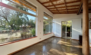 Preciosa Vista panorámica Seguridad Condominio Hijuelas Arrayán Casa Venta Lo Barnechea