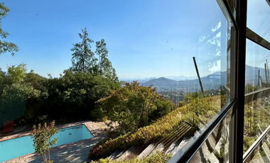 Preciosa Vista panorámica Seguridad Condominio Hijuelas Arrayán Casa Venta Lo Barnechea