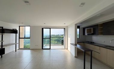 Extraordinario apartamento en Solarum con 77 m2 con vista a las montañas, 2 alcobas y 2 baños. Cerritos. Pereira