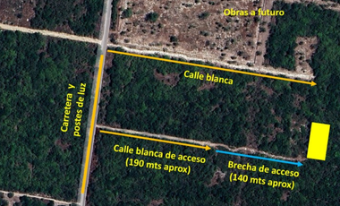 Mérida Yucatán / 1,000 m2 / Escrituración inmediata trato directo