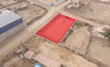 VENDO TERRENO INDUSTRIAL I2 - 748.30 M2 - VENTANILLA