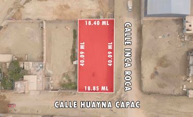 VENDO TERRENO INDUSTRIAL I2 - 748.30 M2 - VENTANILLA