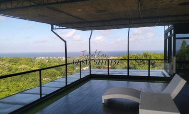 Dijual Villa Mewah Freehold 5 Kamar Ocean View 3 Lantai Rooftop Sawangan Nusa Dua Bali - VSKHE