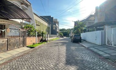 Tanah Kavling lebar 12 di Perumahan Manyar Tirtoyoso