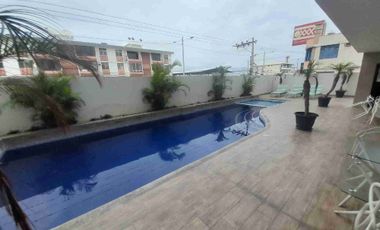 Vendo de Oportunidad Departamento 1 Dormitorio en Piso 3 con Ascensor, en los Condominios CAMBORIU, en el centro de SALINAS, diagonal al COLEGIO RUBIRA