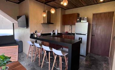 Estudio (loft)  en venta amueblado y equipado, llave en mano a 5 min de la playa y a 2 cuadras de Av Kukulcanel  acceso es con calle pavimentada