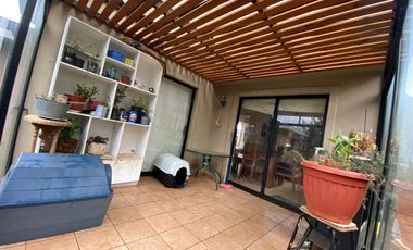 Casa 4 dorm, patio, cabaña aledaña, Andalué, San Pedro de la Paz, Concepción