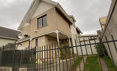 Casa 4 dorm, patio, cabaña aledaña, Andalué, San Pedro de la Paz, Concepción