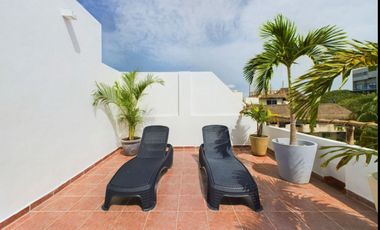 Departamento PH de 2 recamara en renta en Margaritas II, Playa del Carmen
