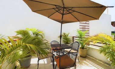 Departamento PH de 2 recamara en renta en Margaritas II, Playa del Carmen