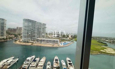 Se renta departamento amueblado en SLS puerto Cancún