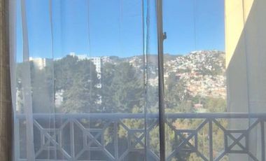 EN VENTA AMPLIO Y HERMOSO DEPARTAMENTO EN VALPARAÍSO, CONDOMINIO JARDÍN SUIZO 1 CERCANO A RUTA 68.