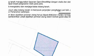 Tanah Dijual Timur Stadion cangkring Wates
