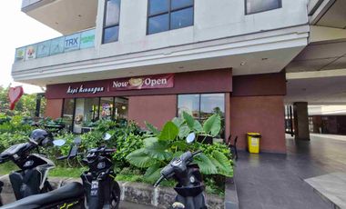 Disewakan kios area Jakarta, konsep terbuka, lokasi sttategis
