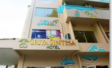 Nego sampai deal,Hotel *3  dipusat kota MANADO, SULUT,masih aktif,strategis,38 rooms,akses mudah kemana2.