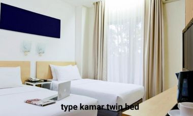 Nego sampai deal,Hotel *3  dipusat kota MANADO, SULUT,masih aktif,strategis,38 rooms,akses mudah kemana2.