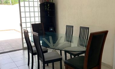 Se renta casa amueblada en Los Olivos, Playa del Carmen