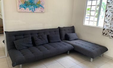 Se renta casa amueblada en Los Olivos, Playa del Carmen