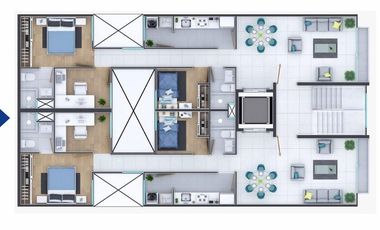 VENTA DE DEPARTAMENTO 72 M2 ESTERNO EN SURQUILLO