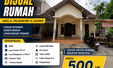 Rumah di dalam Kampung Jla. Palagan km 12