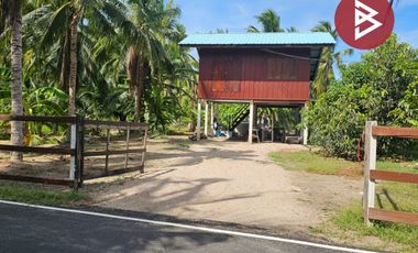 ขายบ้านเดี่ยวพร้อมที่ดิน เนื้อที่ 2 งาน 43 ตร.วา อัมพวา สมุทรสงคราม