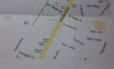 Commercial Lot for Lease F.A.231.44SQ.M., RFO, Valdez St., Brgy. Poblacion, Makati City