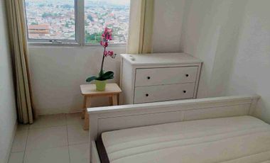 Sewa 2 Bedroom Furnished +WaterHeater Lantai 19 Apartemen Bassura City
