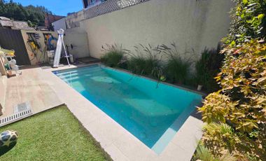 VENDO CASA 4D 4B DE PRIMER NIVEL EN LONCO CON PISCINA QUINCHO COMO NUEVA!
