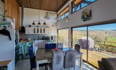 Casa con parcela en condominio Aurora, Sector Pichihuape salida norte  Valdivia