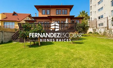 REÑACA - ARRIENDA CASA 6D 3B PISCINA - JARDÍN DEL MAR