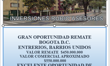 Apartamento en 4° Piso – Barrio Entre Ríos (Barrios Unidos, Bogotá D.C.)