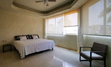 Departamento en venta, a 300 m de playa, Club Deportivo, Acapulco.
