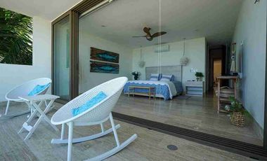 DESARROLLO EN LA PLAYA DE TELCHAC, CASA FRENTE AL MAR