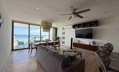 DESARROLLO EN LA PLAYA DE TELCHAC, CASA FRENTE AL MAR