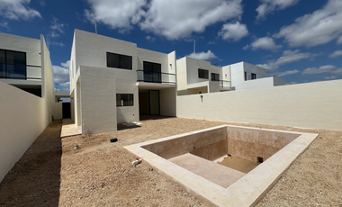 CASA EN PRIVADA NADIRA CONKAL ENTREGA SEPTIEMBRE 2026