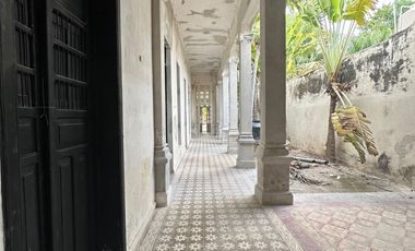 CASA COLONIAL MERIDA CENTRO PARA REMODELAR