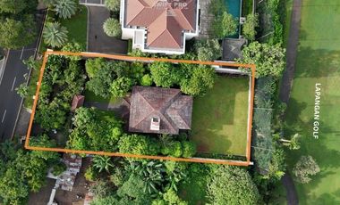 Dijual Murah Pondok Indah View Lapangan Golf Rumah Heritage Konsep Villa Hitung Tanah