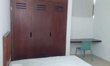 DEPARTAMENTO EN RENTA EN MERIDA F-12137, 2 REC. AMUEBLADO, FRACC. MONTES DE AME $14,000