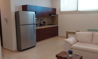 DEPARTAMENTO EN RENTA EN MERIDA F-12137, 2 REC. AMUEBLADO, FRACC. MONTES DE AME $14,000