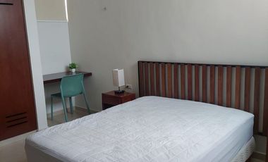 DEPARTAMENTO EN RENTA EN MERIDA F-12137, 2 REC. AMUEBLADO, FRACC. MONTES DE AME $14,000