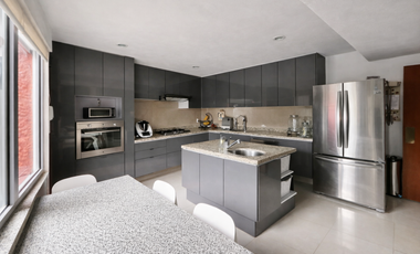 CASA EN CONDOMINIO EN VENTA EN SAN JERONIMO LIDICE, PEGADA A PERIFERICO CON JARDIN COMUN Y PROPIO