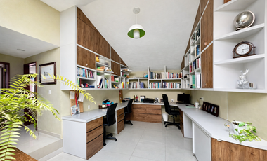 CASA EN CONDOMINIO EN VENTA EN SAN JERONIMO LIDICE, PEGADA A PERIFERICO CON JARDIN COMUN Y PROPIO