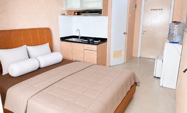 Green Pramuka City Tower Mall Orchid Studio Full Furnish Sesuai Foto