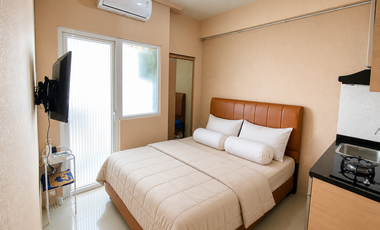 Green Pramuka City Tower Mall Orchid Studio Full Furnish Sesuai Foto