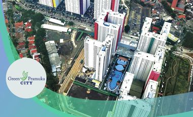 Green Pramuka City Tower Mall Orchid Studio Full Furnish Sesuai Foto