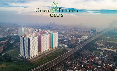 Green Pramuka City Tower Mall Orchid Studio Full Furnish Sesuai Foto